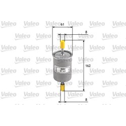 Fuel Filter VALEO 587008 OE Ref 46403933