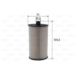 Fuel Filter VALEO 587071 OE Ref 2E0127159