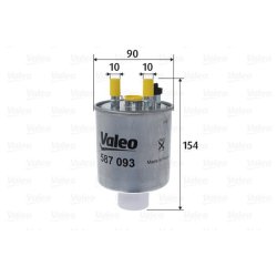 Fuel Filter VALEO 587093 OE Ref 164001137R