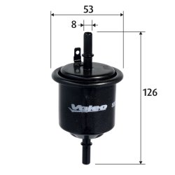 Fuel Filter VALEO 587116 OE Ref 3191125000