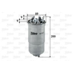 Fuel Filter VALEO 587500 OE Ref 1J0127401