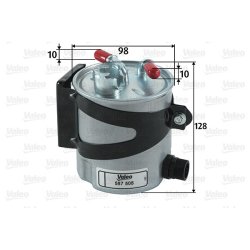 Fuel Filter VALEO 587508 OE Ref 8200462324