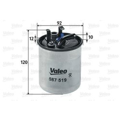 Fuel Filter VALEO 587519 OE Ref 6110920101