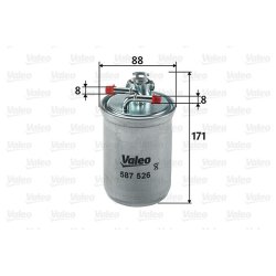 Fuel Filter VALEO 587526 OE Ref 1120224
