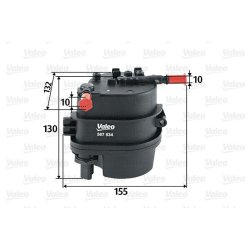 Fuel Filter VALEO 587534 OE Ref 190168