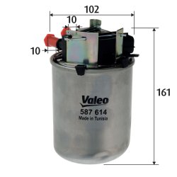 Fuel Filter VALEO 587614 OE Ref 164004EA1A