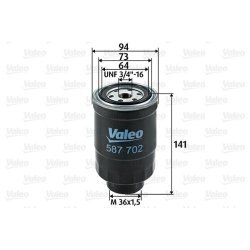 Fuel Filter VALEO 587702 OE Ref 1112654