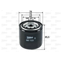 Fuel Filter VALEO 587723 OE Ref 8129383