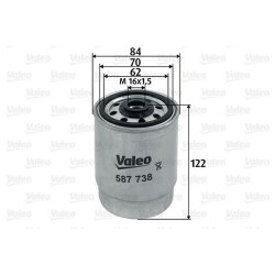 Fuel Filter VALEO 587738 OE Ref 8624522