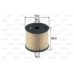 Fuel Filter VALEO 587903 OE Ref 190165