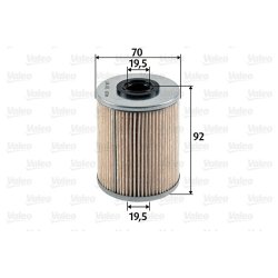 Fuel Filter VALEO 587907 OE Ref 190653