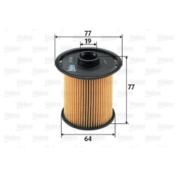 Fuel Filter VALEO 587916 OE Ref 7701206119