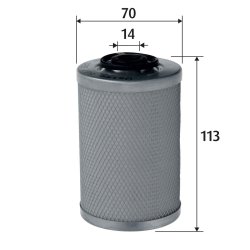 Filtre à carburant VALEO 587920 pour MERCEDES HENSCHEL, T2 L, T2 LN1