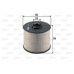 Fuel Filter VALEO 587927 OE Ref 190191