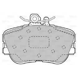 Jeu de plaquettes de frein VALEO 598013 pour MERCEDES CLASSE C OE 0024202120