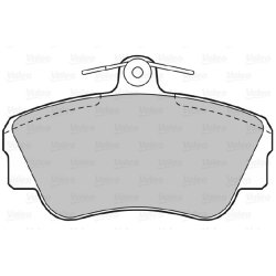 Jeu de plaquettes de frein VALEO 598015 pour VOLVO 440, 460, 480 OE 3344061.1