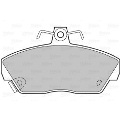Jeu de plaquettes de frein VALEO 598019 pour HONDA, ROVER DOMANI, 200, 400