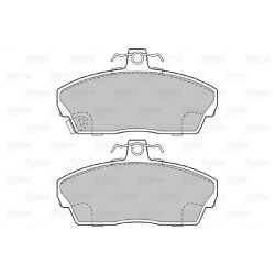 Jeu de plaquettes de frein VALEO 598022 pour HONDA, LOTUS, MG, ROVER