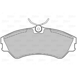 Jeu de plaquettes de frein VALEO 598025 pour VW TRANSPORTER OE 701698151