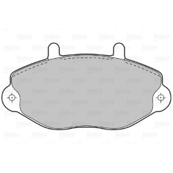 Jeu de plaquettes de frein VALEO 598037 pour FORD TRANSIT OE 1074972