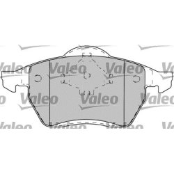 Jeu de plaquettes de frein VALEO 598049
