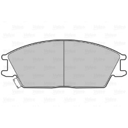 Jeu de plaquettes de frein VALEO 598052 pour HYUNDAI OE 581011CA00
