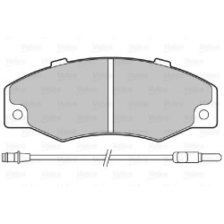 Plaquettes de frein VALEO 598082 pour RENAULT, 21 OE 7701202481