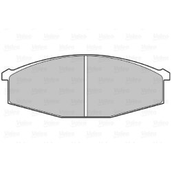 Brake Pad Set VALEO 598122 OE Ref 4106002J90