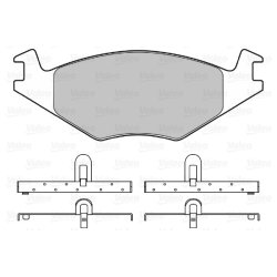 Plaquettes de frein VALEO 598127 pour SEAT, VW OE 191698151E