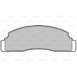 Jeu de plaquettes de frein VALEO 598165 pour FORD FIESTA OE 1527588