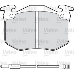Jeu de plaquettes de frein VALEO 598175 pour RENAULT, 5 OE 4250-21