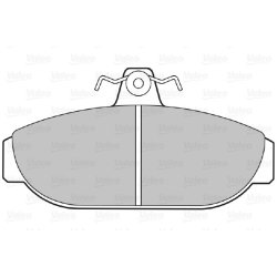 Jeu de plaquettes de frein VALEO 598221 pour VOLVO OE 2711740