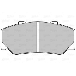 Jeu de plaquettes de frein VALEO 598222 pour UMM, VOLVO OE 217782.8