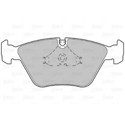 Jeu de plaquettes de frein VALEO 598231 pour BMW OE 1157039