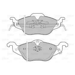Jeu de plaquettes de frein VALEO 598322 pour CHEVROLET, FORD ASIE & OCÉANIE & plus encore...