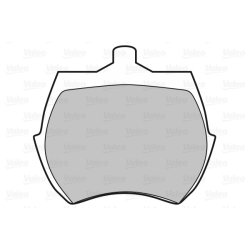 Jeu de plaquettes de frein VALEO 598392 pour AUSTIN, AUSTIN-HEALEY, INNOCENTI et plus encore...