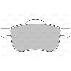Jeu de plaquettes de frein VALEO 598479 pour VOLVO OE 272401.1