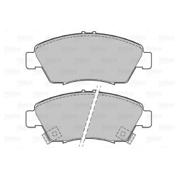 Jeu de plaquettes de frein VALEO 598494 pour ACURA, HONDA OE 06450-S5A-E50