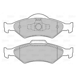 Jeu de plaquettes de frein VALEO 598563 pour FORD, MAZDA OE 1947389