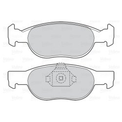 Jeu de plaquettes de frein VALEO 598605 pour FIAT, LANCIA PUNTO, Y OE 71752981