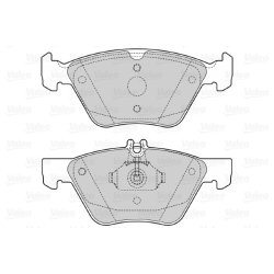 Jeu de plaquettes de frein VALEO 598636 pour MERCEDES OE 0024204520