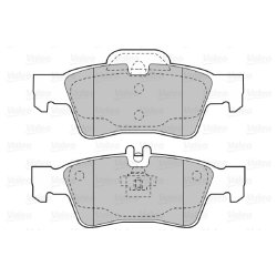 Jeu de plaquettes de frein VALEO 598637 pour BRABUS, MERCEDES OE 0004230230