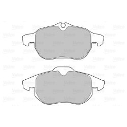 Jeu de plaquettes de frein VALEO 598678 pour CADILLAC, CHEVROLET, FIAT, HOLDEN et plus encore...