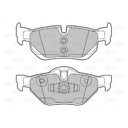 Plaquettes de frein VALEO 598703 pour BMW Série 1, Série 3, X1 OE 34212288891