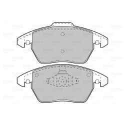 Jeu de plaquettes de frein VALEO 598715 pour CITROEN, DS (CAPSA), VAUXHALL et plus encore...