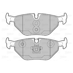 Brake Pad Set VALEO 598753 OE Ref 1164499