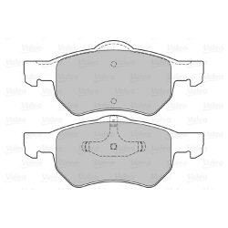 Jeu de plaquettes de frein VALEO 598756 pour CHRYSLER, DODGE OE 5015365AA