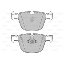 Jeu de plaquettes de frein VALEO 598820 pour ALPINA, BENTLEY, BMW, ROLLS-ROYCE