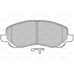 Jeu de plaquettes de frein VALEO 598886 pour CHRYSLER, CITROEN, DODGE, JEEP et plus encore...