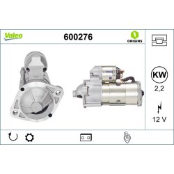 Démarreur VALEO 600276 pour HYUNDAI H-1 OE 36100-42300 VALEO